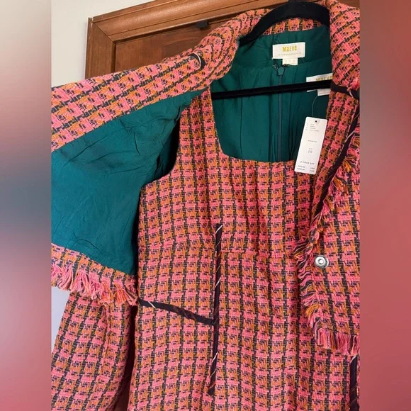 Maeve by Anthropologie Tweed Two Piece Set 🤎 - Picture 11 of 14